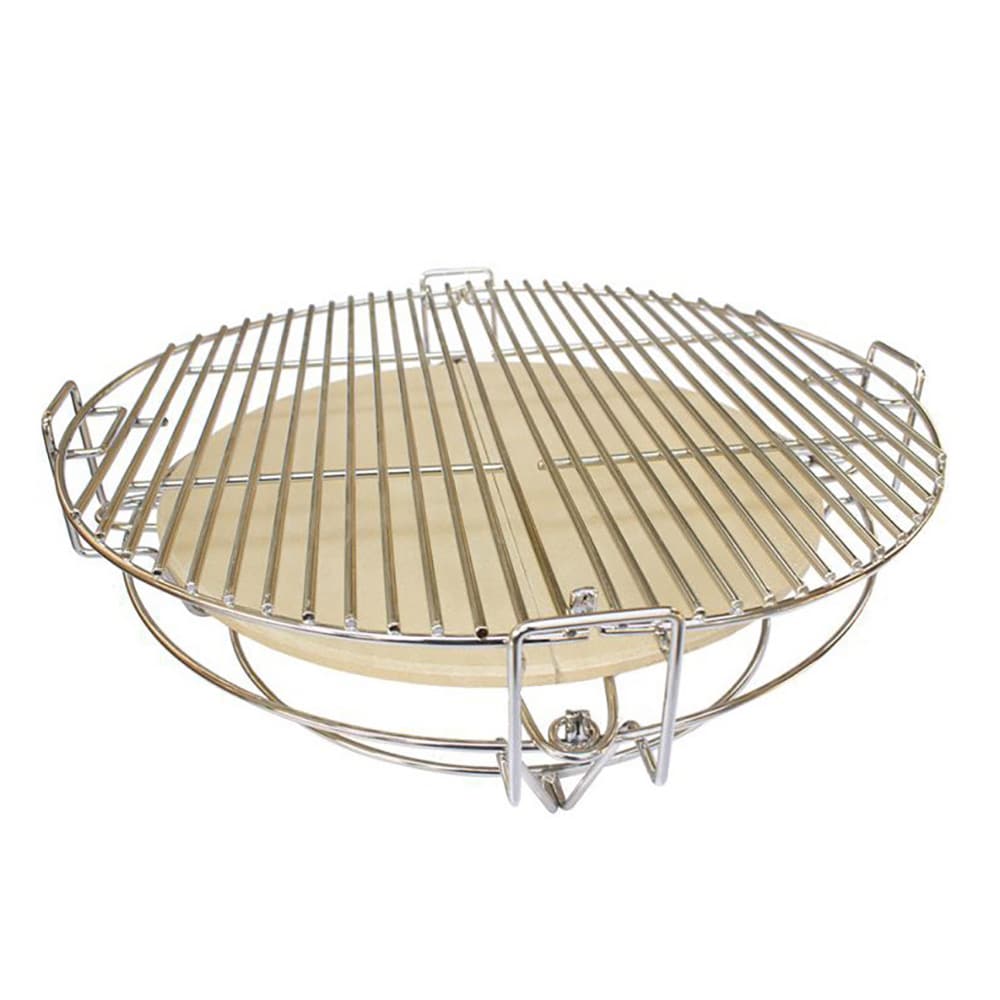 Grillrist med ConvEGGtor-kurv Ø47,1 cm / grillindsats i rustfrit stål til rund grill