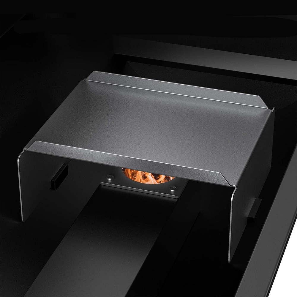 Varmedeflektor i rustfrit stål / varmefordeler til pillegrill / Traeger, Z Grill og Camp Chef