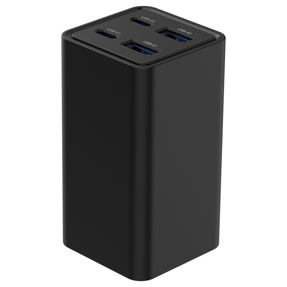 65 W GaN USB-oplader med 2 x USB-C og 2 x USB / GaN-oplader med fire porte