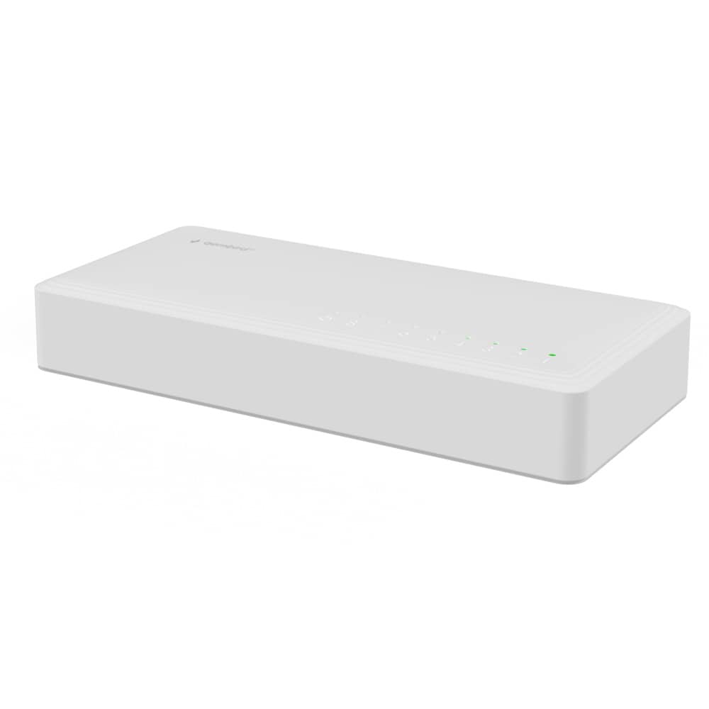 8-ports netværksswitch 10/100/1000 Mbps / Gigabit-switch med 8 porte