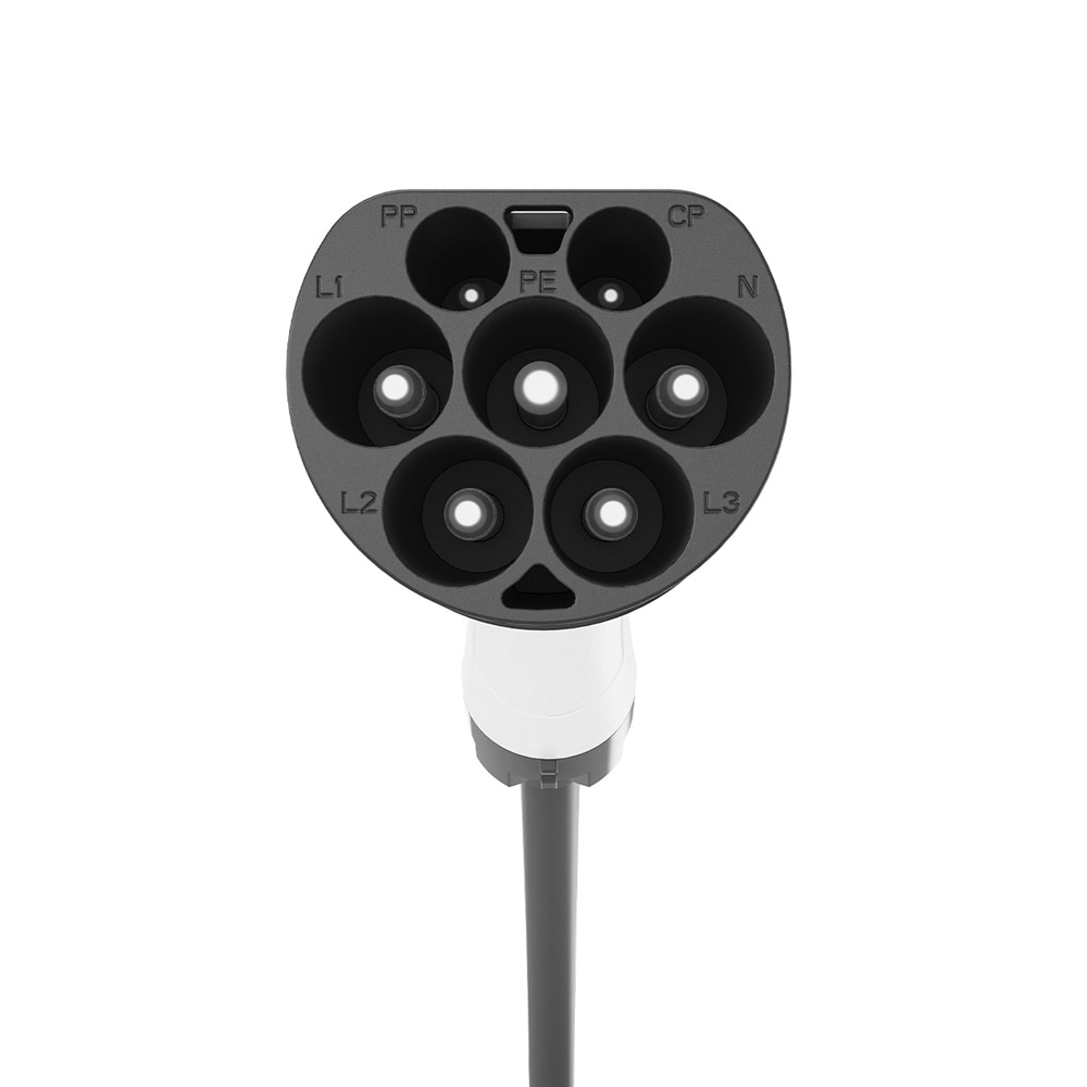 Type 2-ladekabel til elbil / 8 m EV-kabel 16 A 3,7 kW / 1-faset opladning
