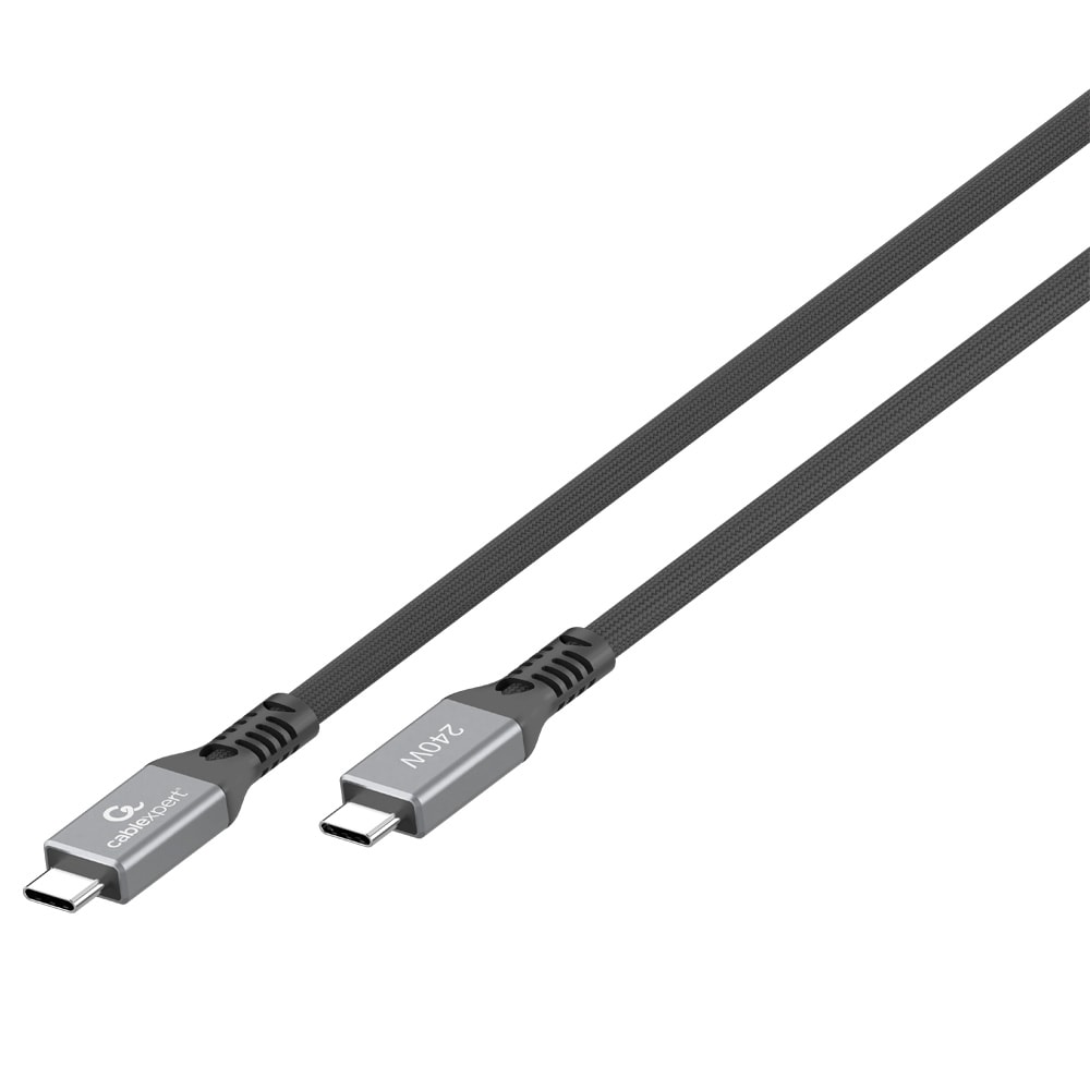 USB4 USB-C 240 W opladnings- og datakabel 30 cm / USB4-kabel USB-C til USB-C