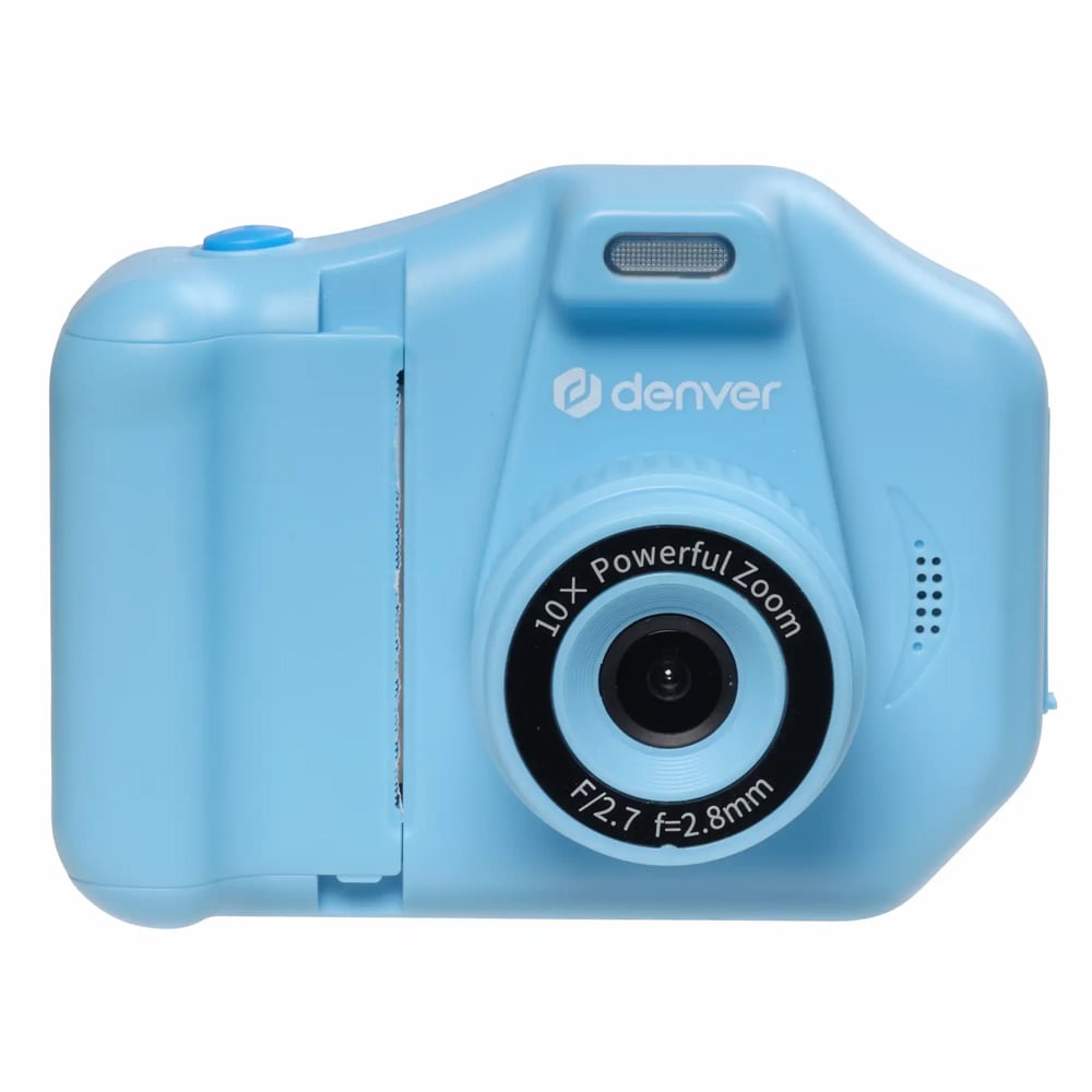 Denver KPC-1370BU børnekamera / kamera med printer / instantkamera til børn med 64 GB microSD – Blå