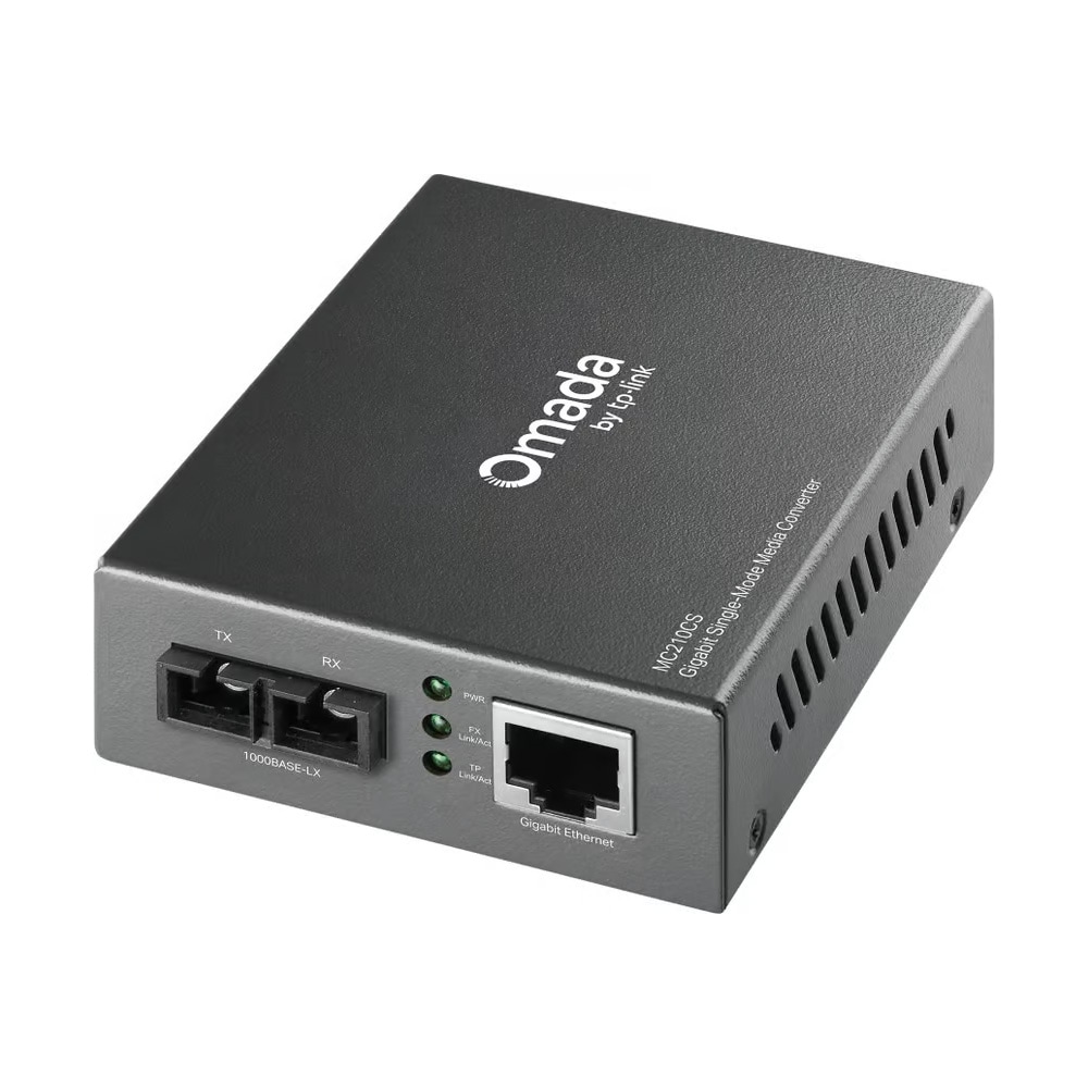 TP-LINK Converter GBit RJ45 > GBit / TP-LINK gigabit media converter RJ45 to SC