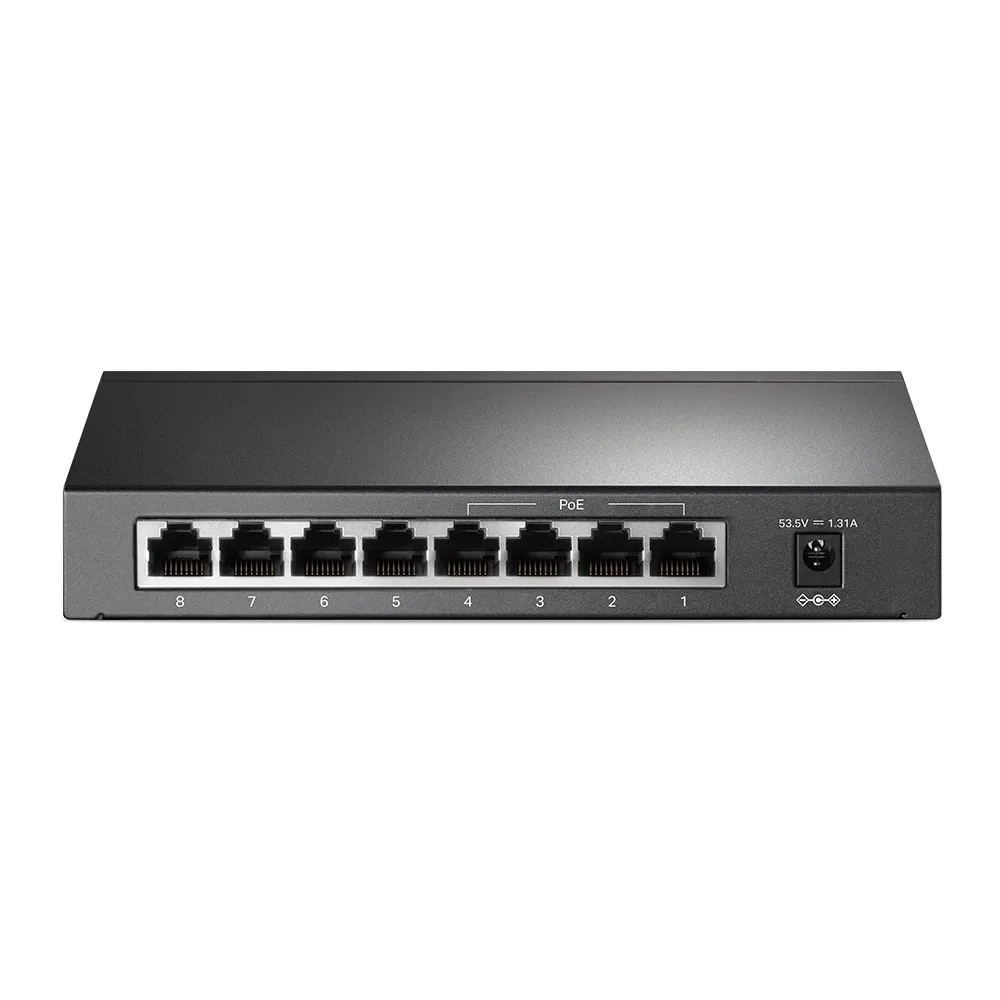 TP-LINK Switch TL-SG1008P 8xGBit / 8-ports gigabit-switch med PoE / Ustyret PoE-switch TL-SG1008P