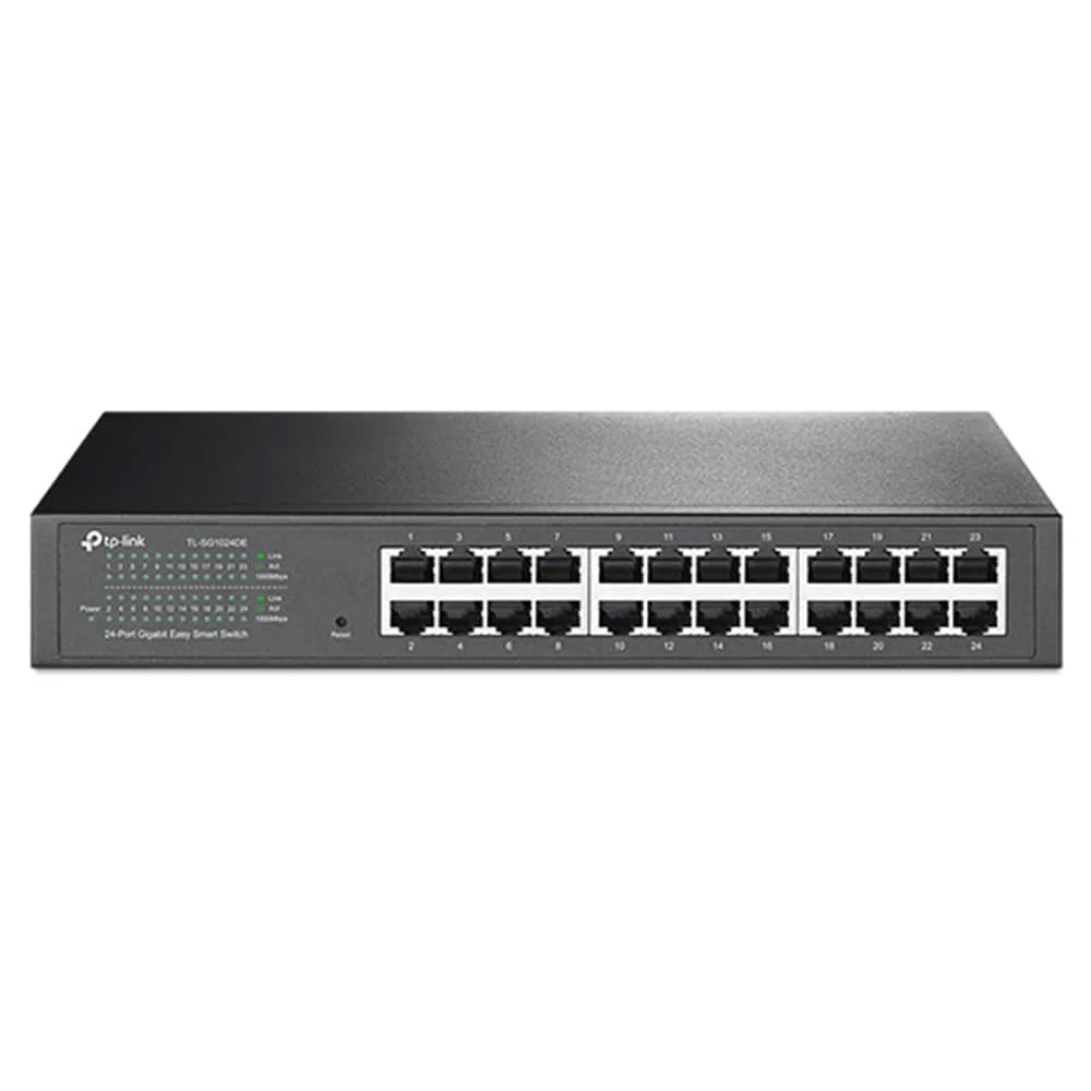 TP-LINK Switch TL-SG1024DE 24xGBit / 24-Port Gigabit Switch / Managed L2 Switch