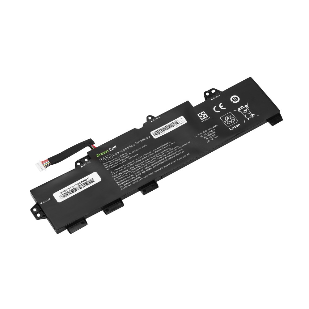 Green Cell-laptopbatteri TT03XL til HP EliteBook 755 G5, 850 G5 og HP ZBook 15u G5 – erstatningsbatteri