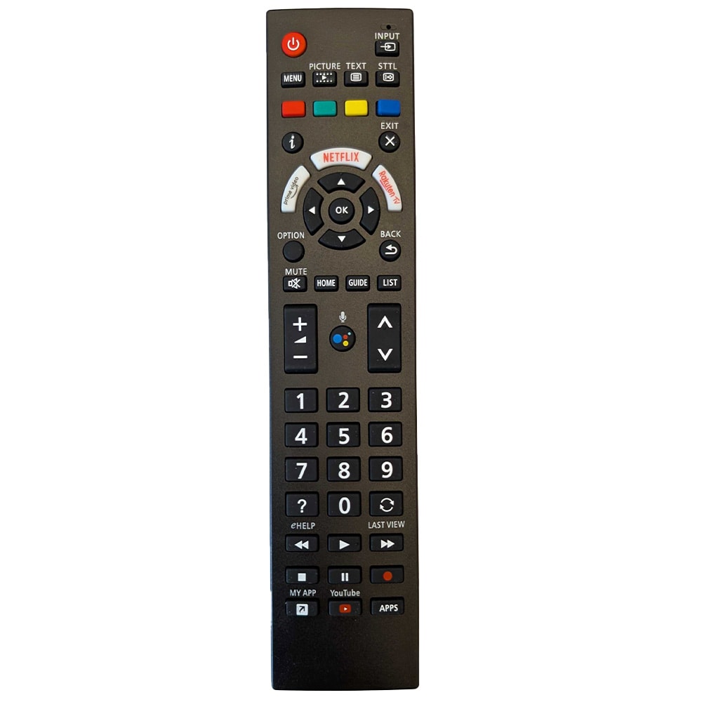 Fjernbetjening N2QBYA000037 / R3PA23 til Panasonic-tv / erstatningsfjernbetjening