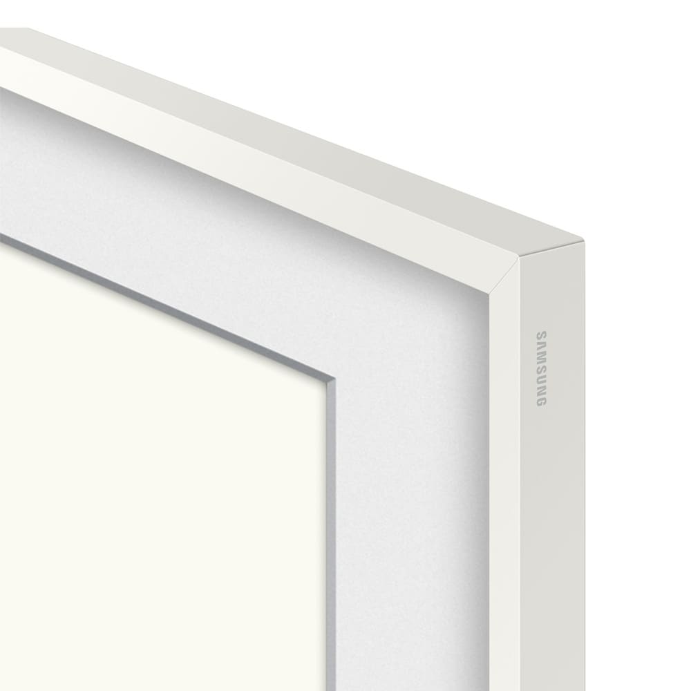 Samsung ramme til The Frame 55" 2021-2025 / udskiftelig TV-ramme i hvid / dekorativ ramme til Samsung The Frame