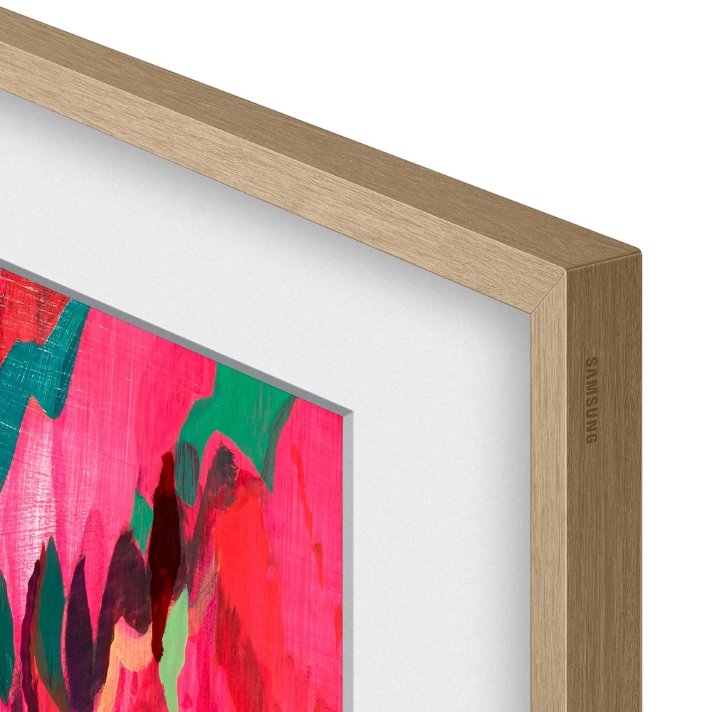 Samsung 85" ramme til The Frame / The Frame Pro 2021-2026 – Beige Wood