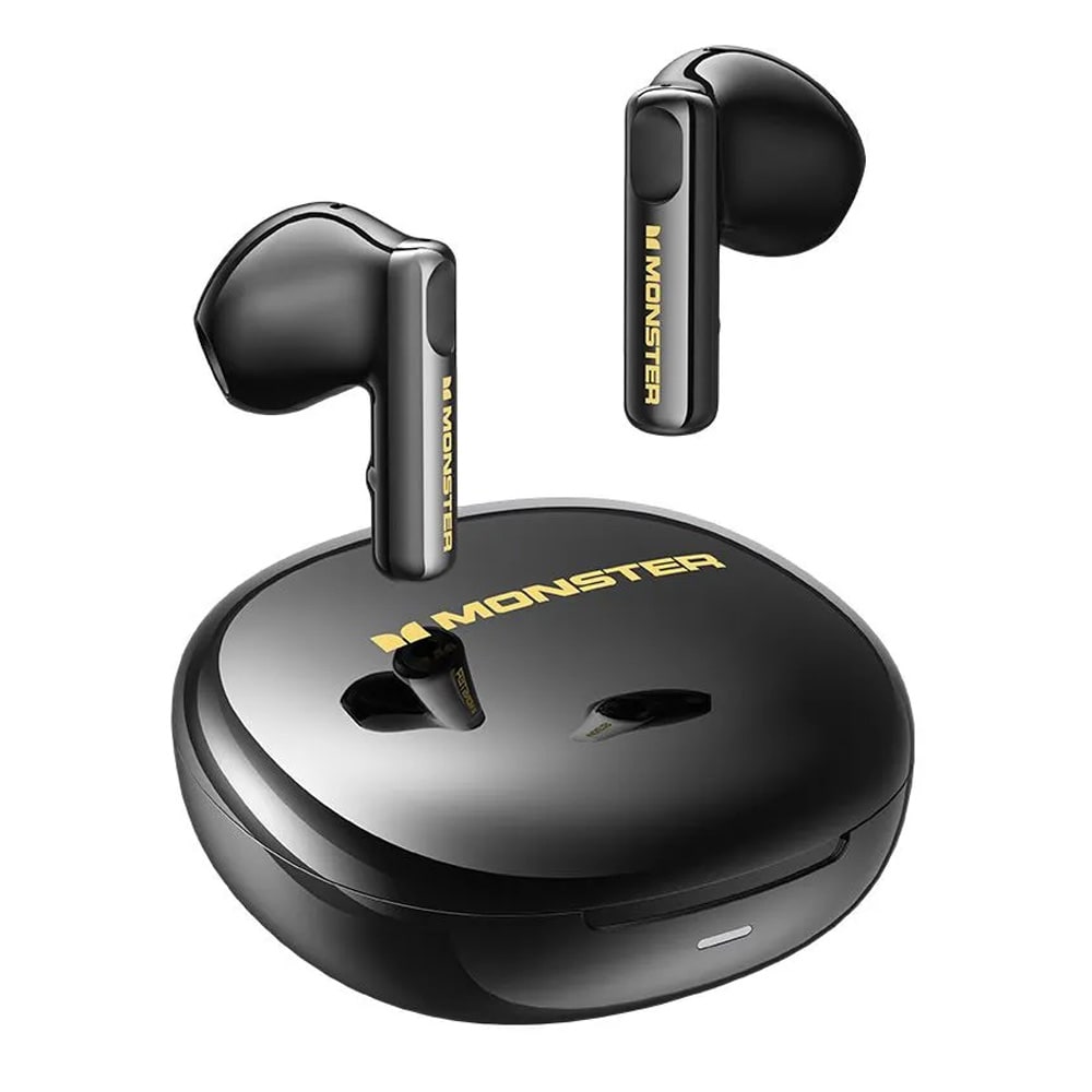 Monster N-Lite 209 True Wireless-headset – Svart / Bluetooth-headset / TWS-hovedtelefoner