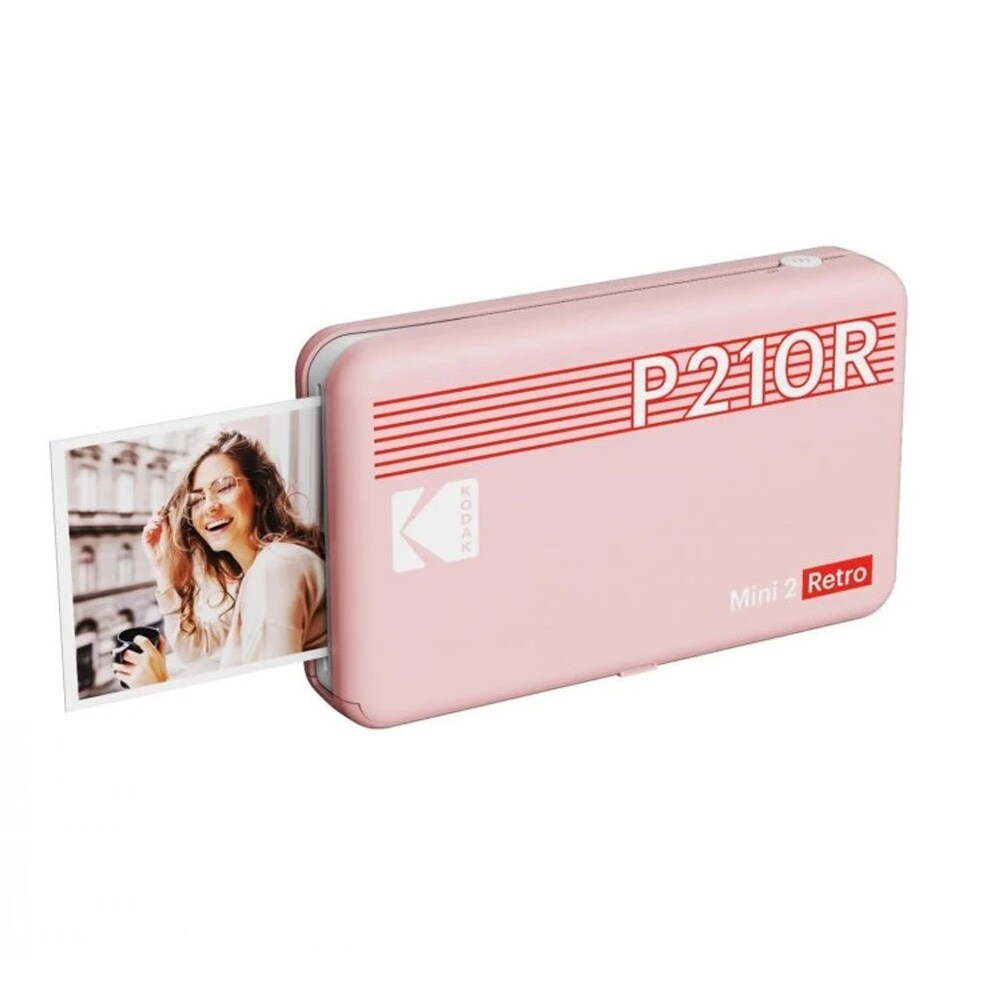 Kodak Mini 2 Retro Instant Printer / bærbar fotoprinter med 4Pass / printer til øjeblikkelige fotos