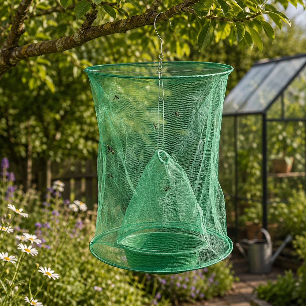 Hængende insektfælde 35 x 23 cm / hængende fluefælde / insektfælde med ophæng