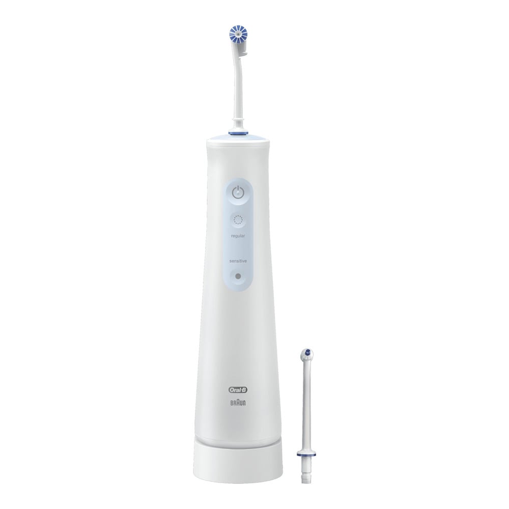 Oral-B AquaCare 4 vandflosser hvid / trådløs mundskyller med Oxyjet / hydropulsator til rengøring mellem tænderne