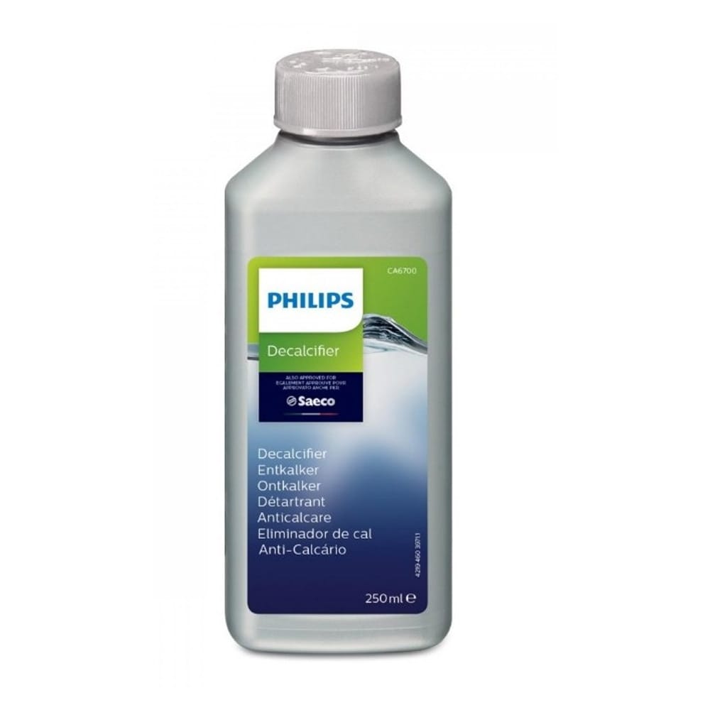 Philips CA6700/91 afkalkningsmiddel 250 ml / flydende kalkfjerner / vedligeholdelse til kaffemaskine og elkedel