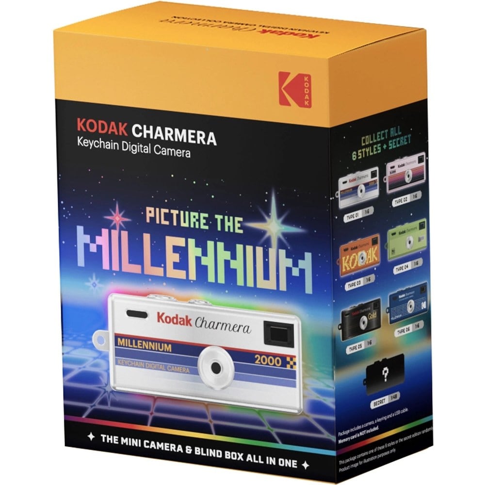 Kodak Charmera Millenium digitalt kompaktkamera med nøglering / Digitalt nøgleringkamera