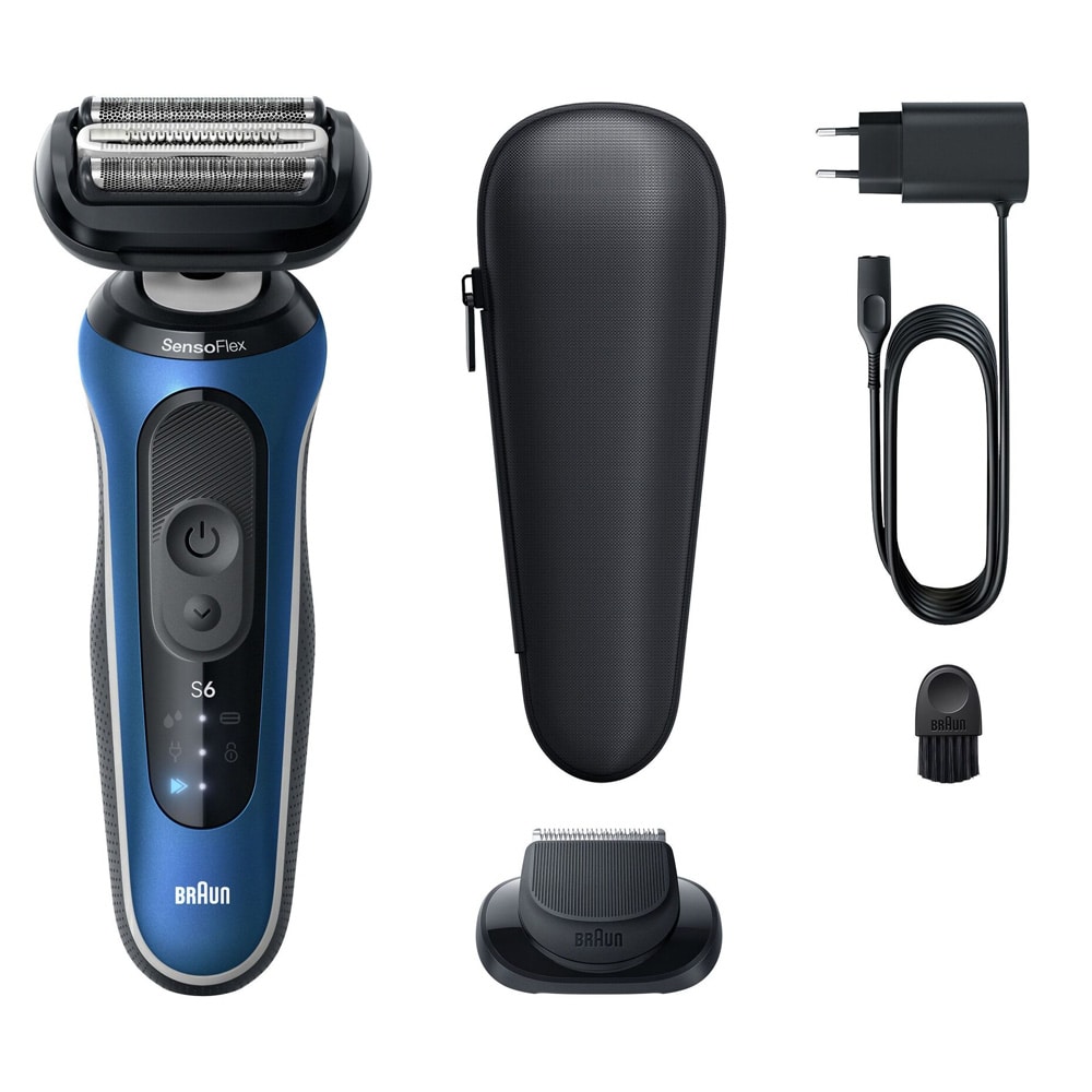 Braun Series 6 62-B1200S barbermaskine / elektrisk våd- og tørbarbermaskine med præcisionstrimmer