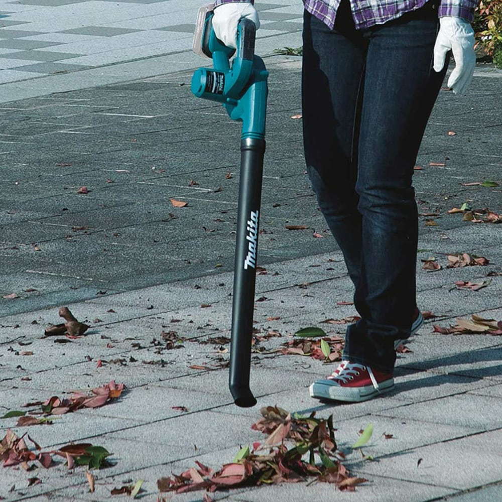Makita DUB186Z 18 V LXT løvblæser / batteridrevet bladblæser med langt rør uden batteri og oplader