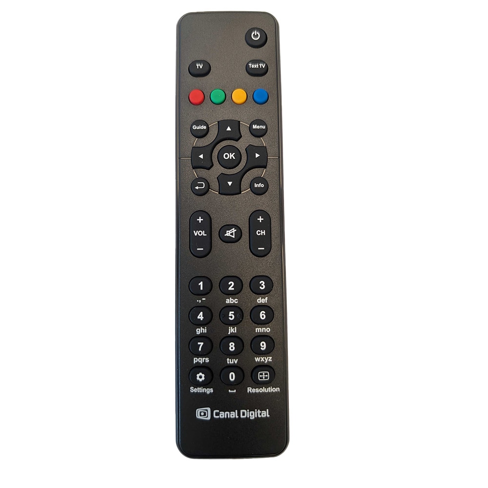 Canal Digital-fjernbetjening RC3253301/02 / Originalfjernbetjening / Fjernbetjening til digitalboks