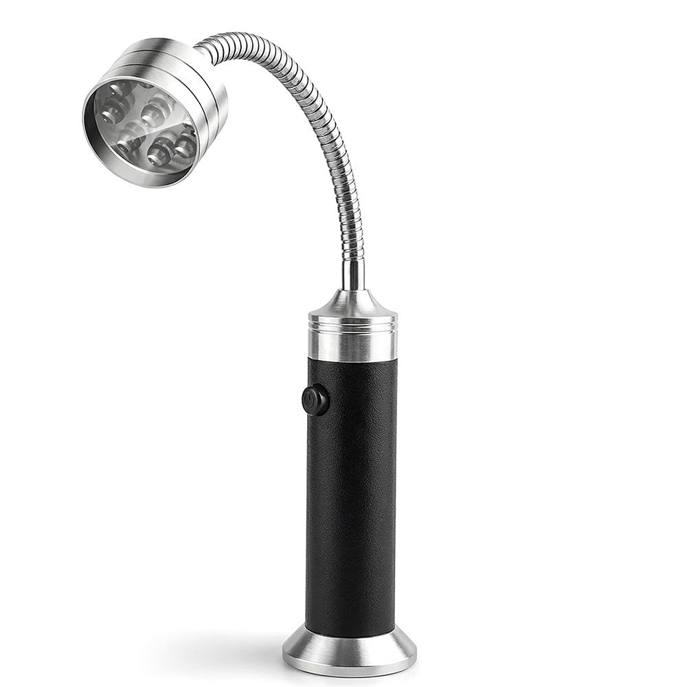 United Fleksibel LED-lampe med magnet / Grilllampe / Magnetlampe
