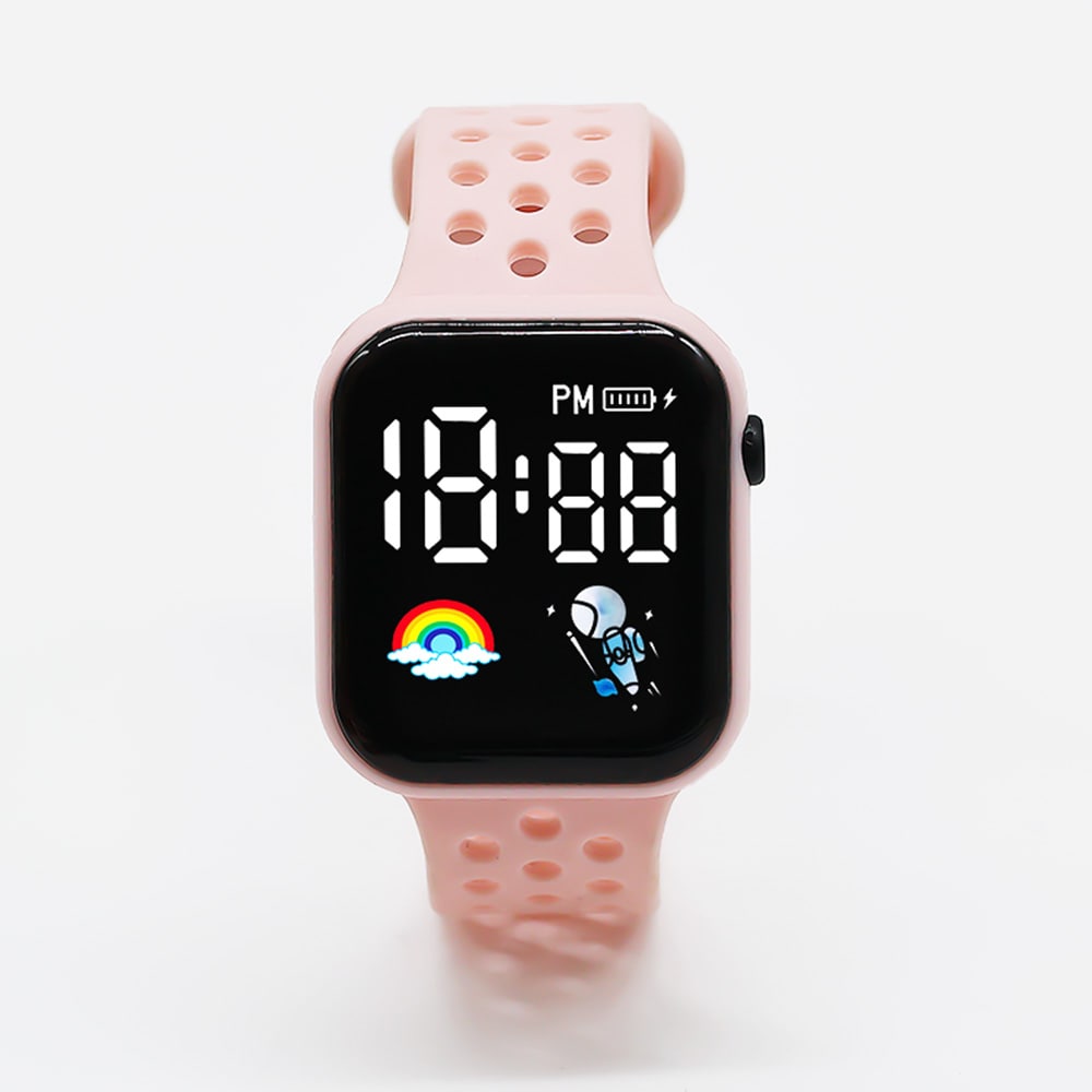 United Armbandsur – Rosa / Digitalt armbandsur / Digitalt ur