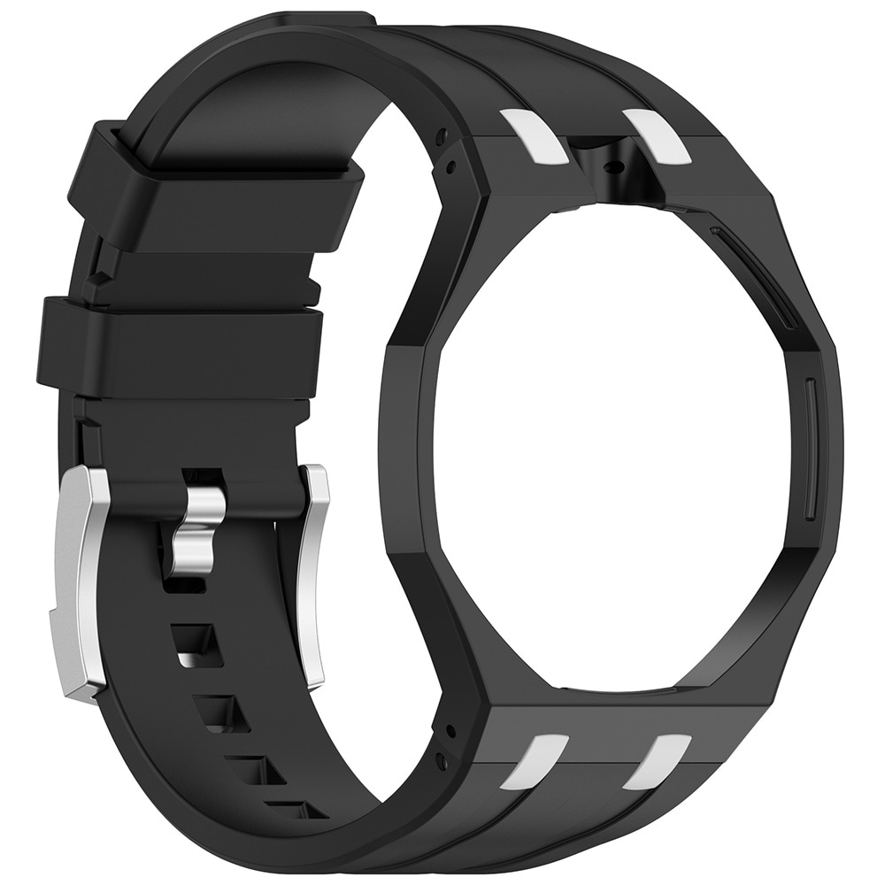 Urem manchet i silikone til Swatch × Audemars Piguet – Svart / Urem manchet / Urem manchet til smarture