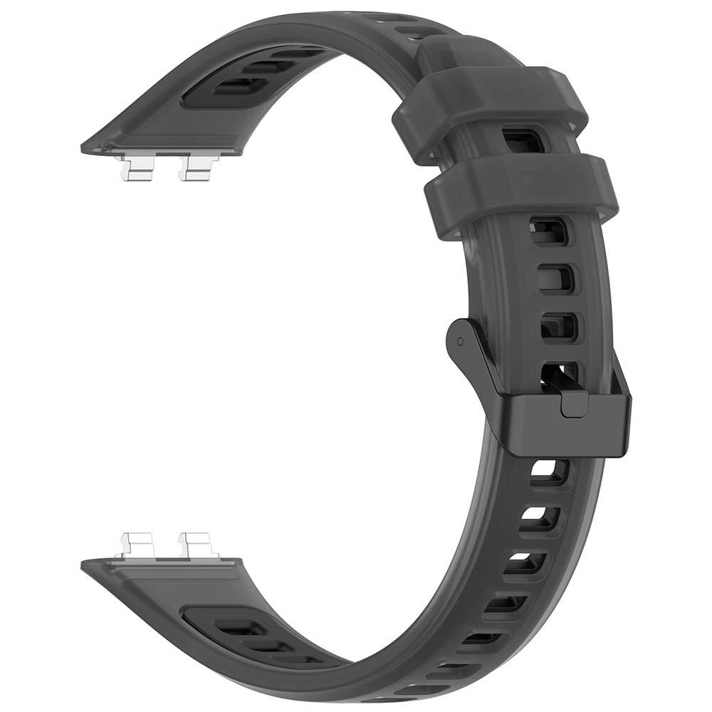 Silikonearmbånd til Huawei Band 11 Pro – Svart / Jelly-armbånd / Armbånd til smartur