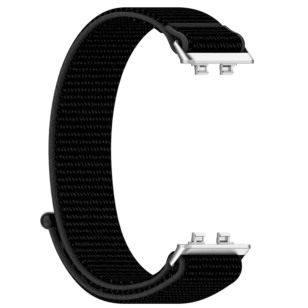 Urrem med velcro til Huawei Band 11 Pro – Svart / Velcro-rem / Tekstilrem