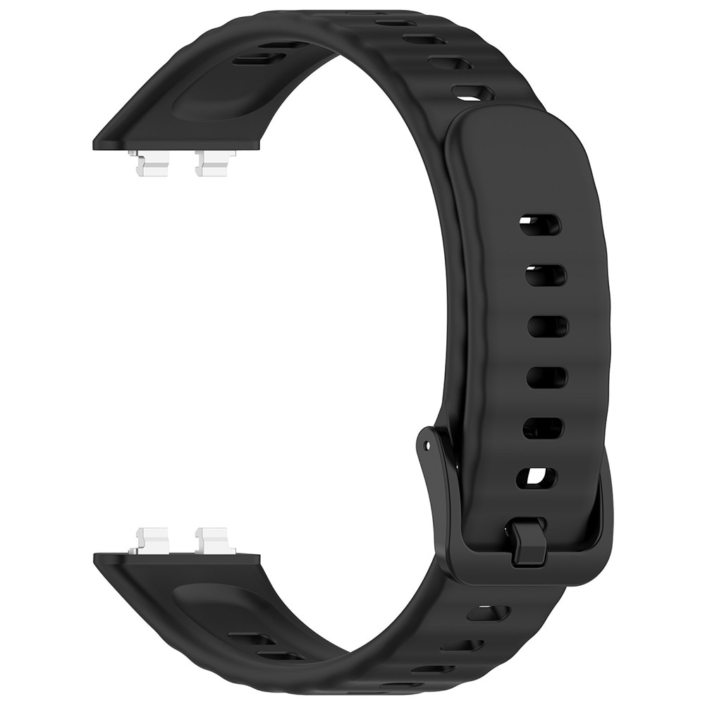 Silikonearmbånd til Huawei Band 11 Pro – Svart / Silikonearmbånd / Sportarmbånd