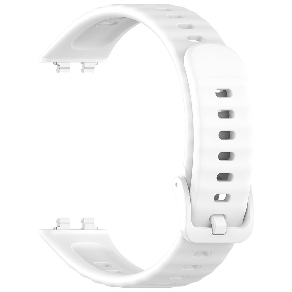 Silikonearmbånd til Huawei Band 11 Pro – Hvid / Silikonearmbånd / Sportarmbånd