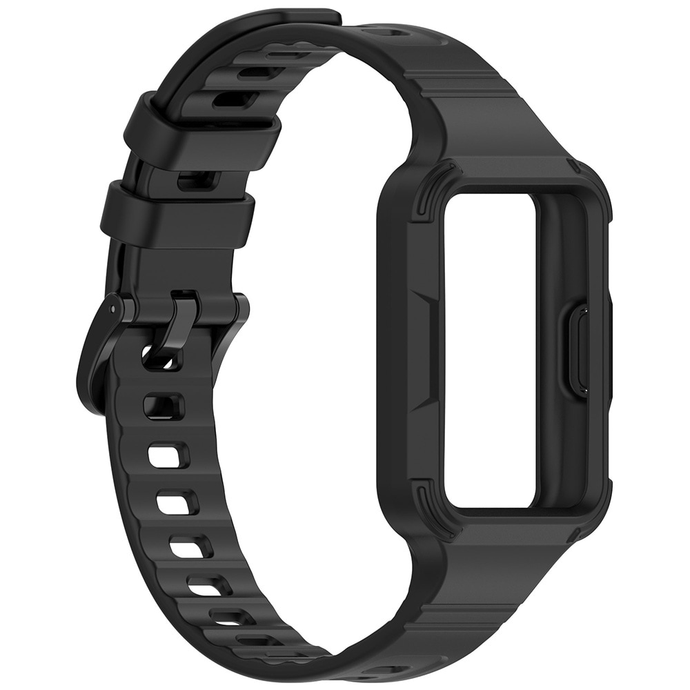 TPU-armbånd til Huawei Band 11 Pro – Svart / TPU-armbånd / Aktivitetsarmbånd
