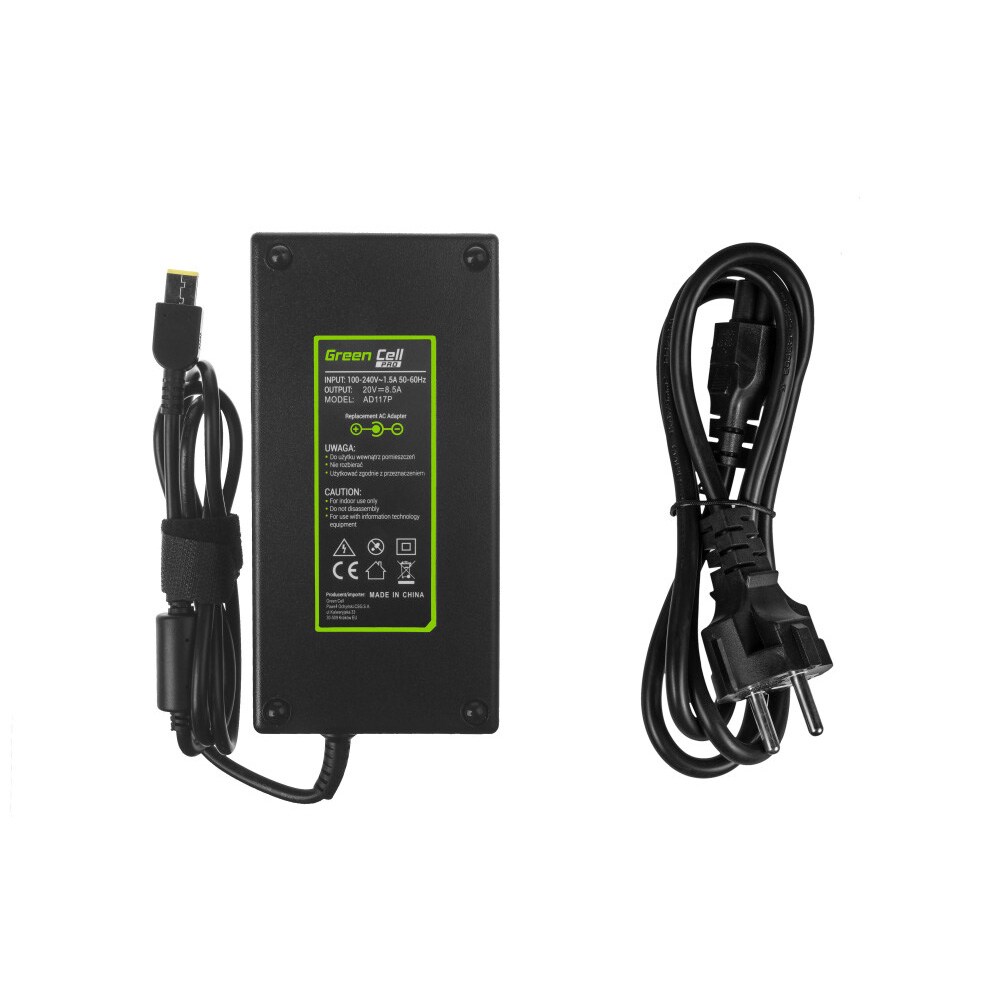 Green Cell AD117P oplader til Lenovo Legion 5-15 / 170 W oplader til bærbar computer / laptopoplader
