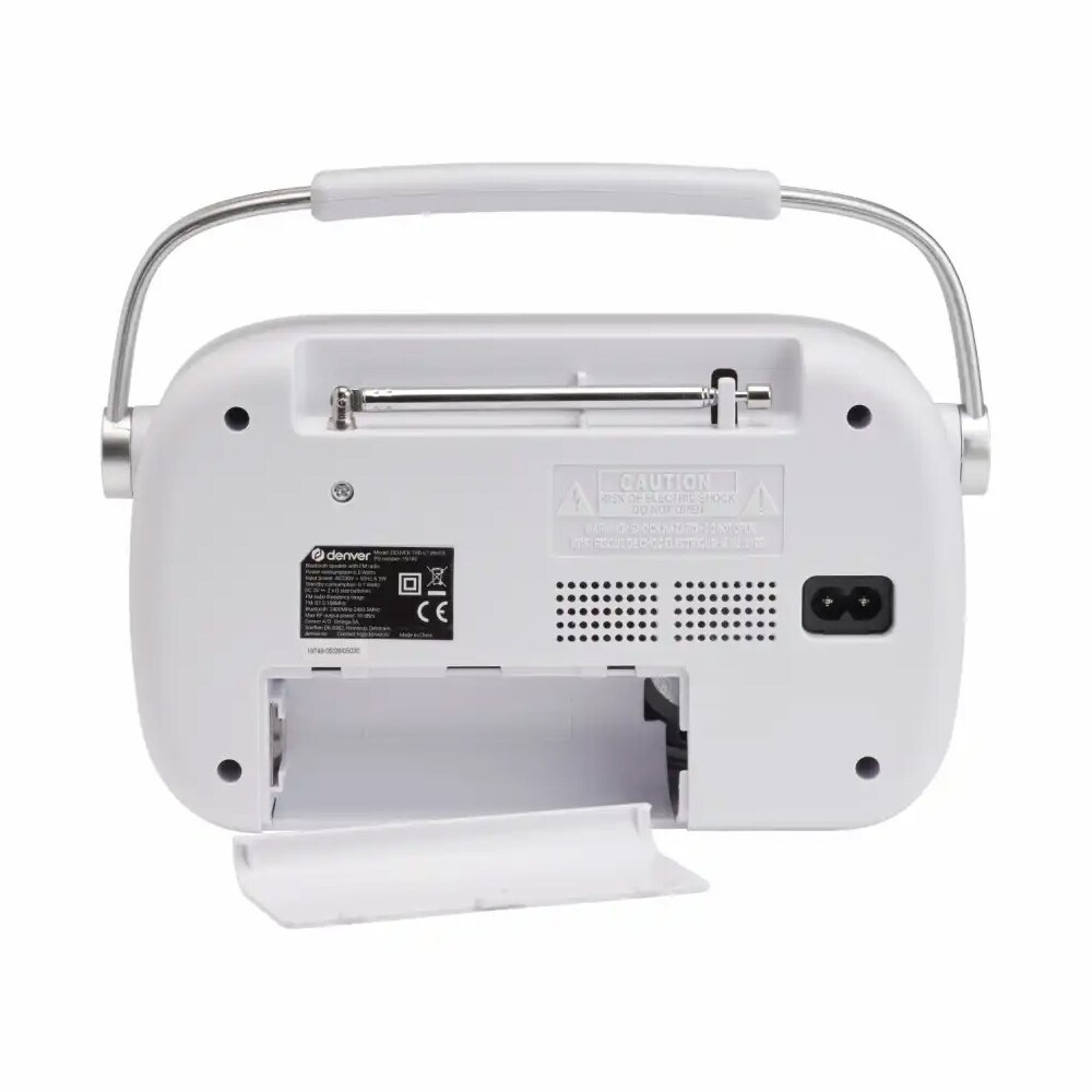 FM-radio med Bluetooth – Hvid / FM-radio / Bluetooth-radio