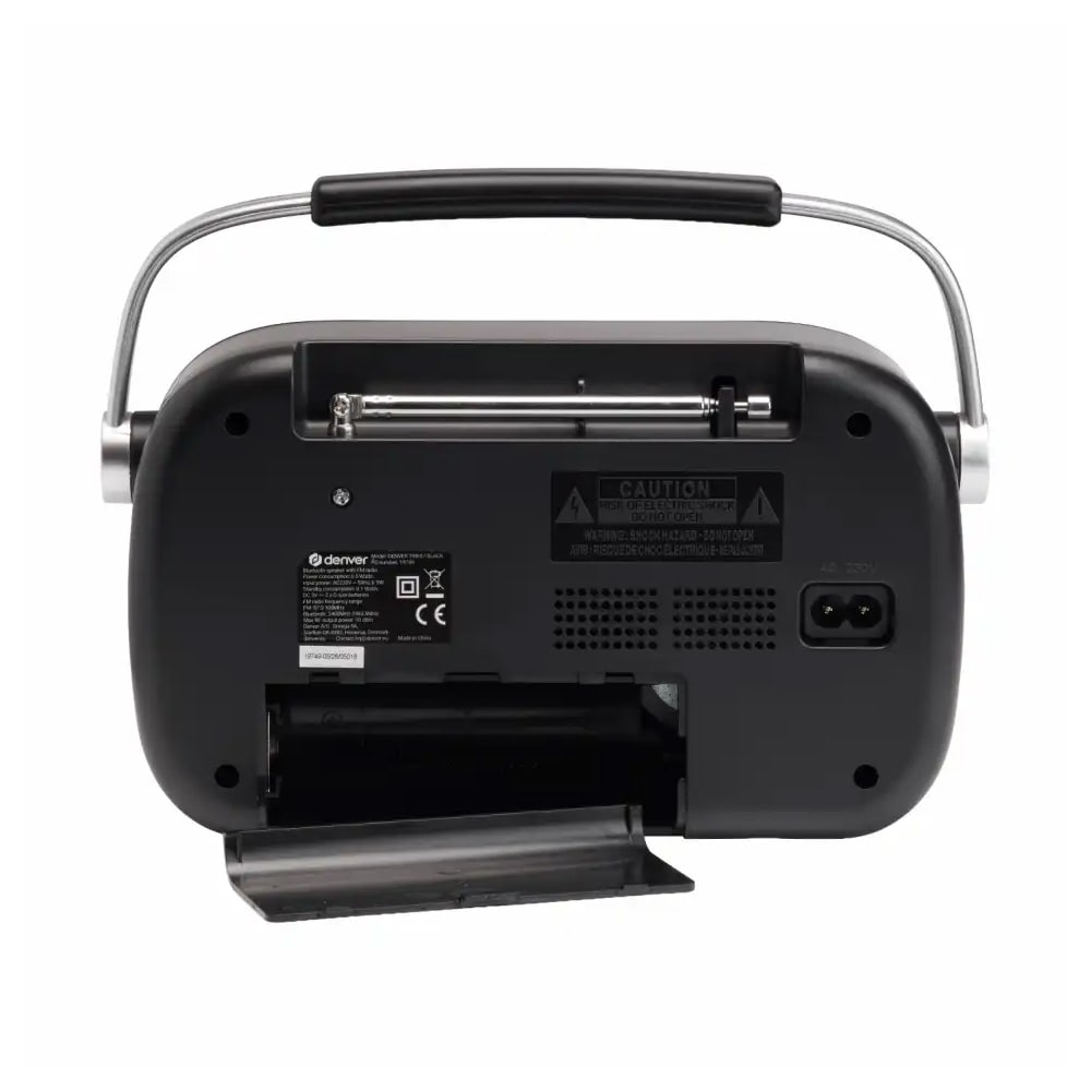 FM-radio med Bluetooth – Svart / FM-radio / Bluetooth-radio