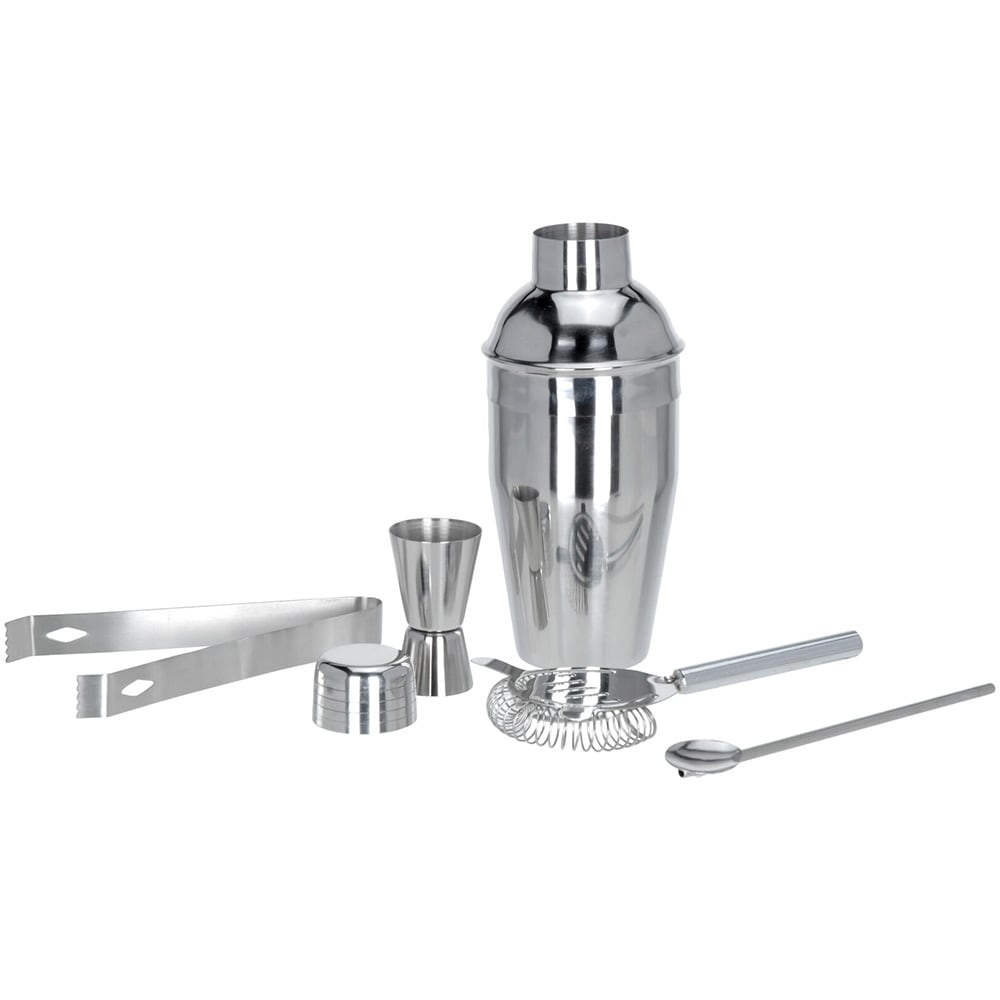 5-delt cocktailsæt i rustfrit stål / Cocktailshaker / Barsæt