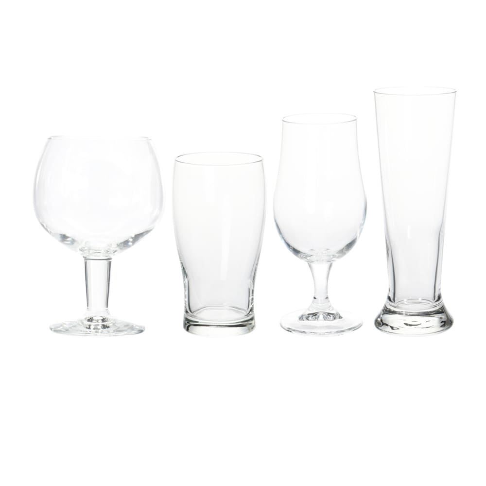 Ølglas 4 stk / glas 600 ml i forskellige modeller