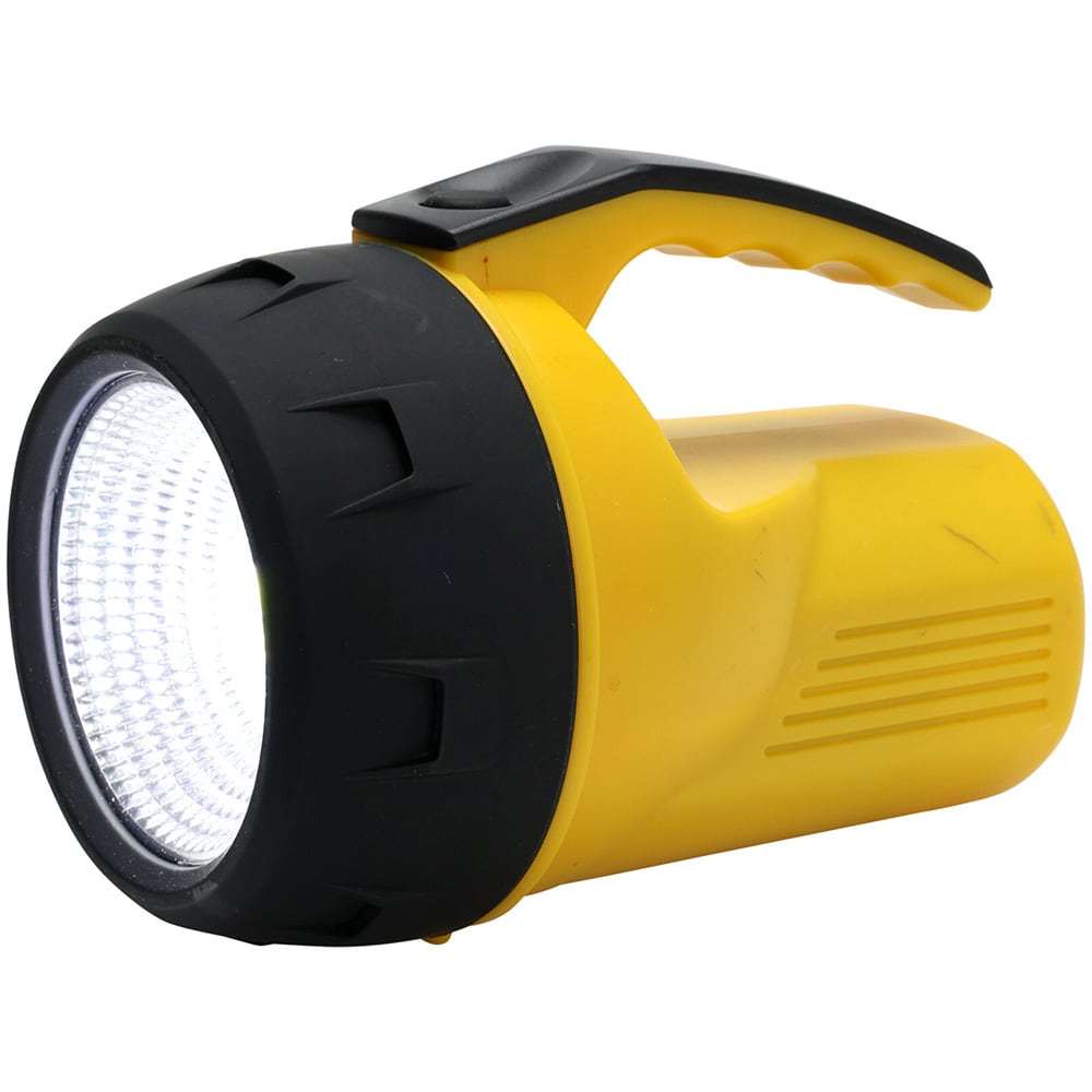 Arbejdslampe COB 143 mm 180 lumen – Gul / LED-lommelygte / Håndlampe