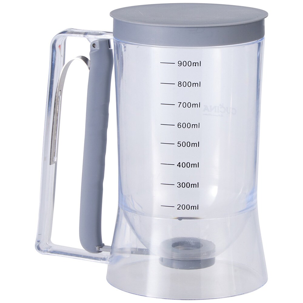 Dejflaske til pandekager 900 ml / Dejflaske / Doseringsflaske til dej