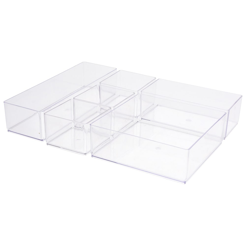 Opbevaringsindsatser til kasser, 6-pak, 22,5 x 30 cm / Kasseinddelere / Opbevaringsindsatser