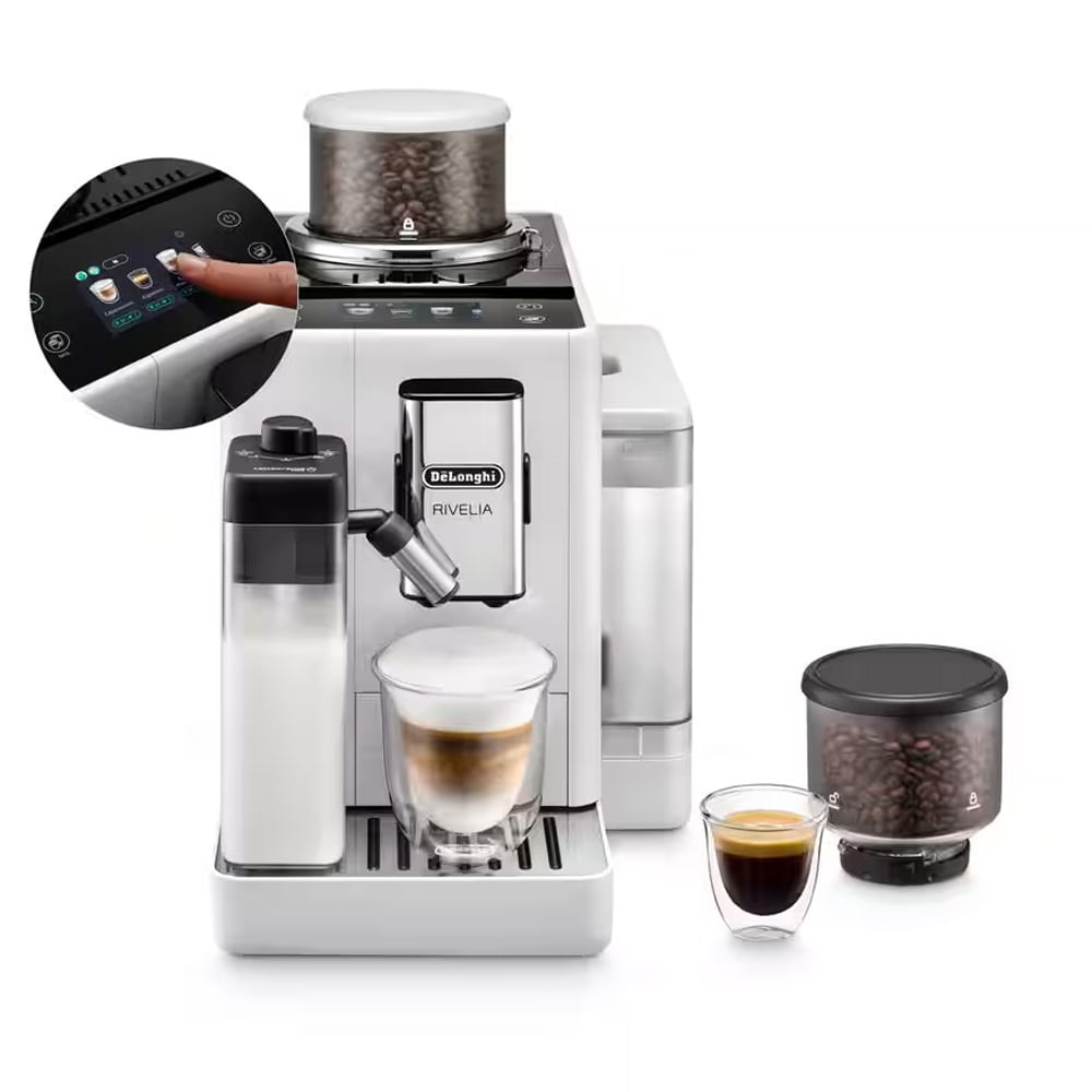 DeLonghi Rivelia EXAM440.55 Kaffemaskine / Automatisk kaffemaskine / Espressomaskine med mælkesystem