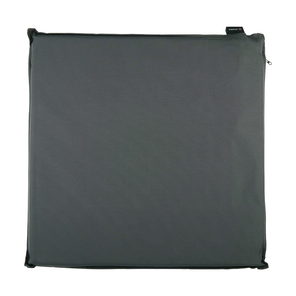 Varmepude til udendørs brug 45x45 cm – Grå / Opvarmet siddepude / USB-C-varmepude til terrassen