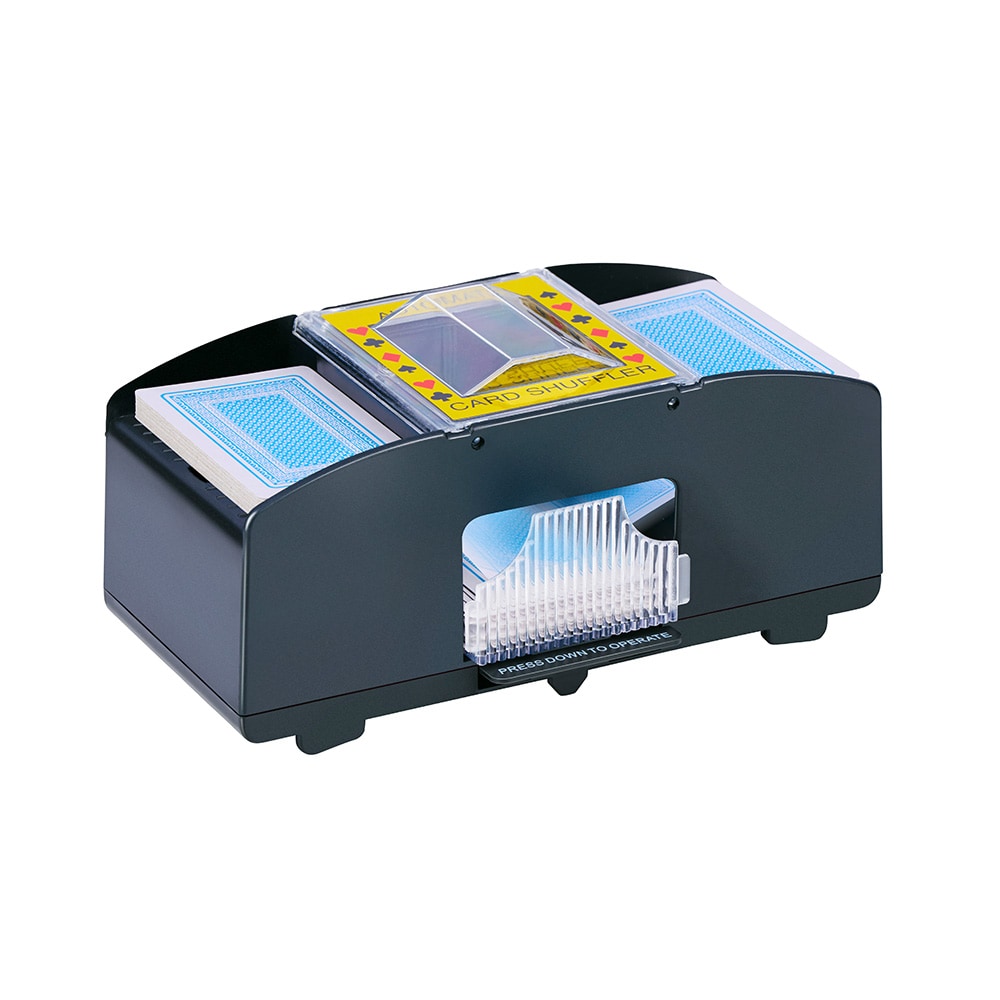 Automatisk kortblander / Kortblander til to kortspil / Batteridrevet kortblander