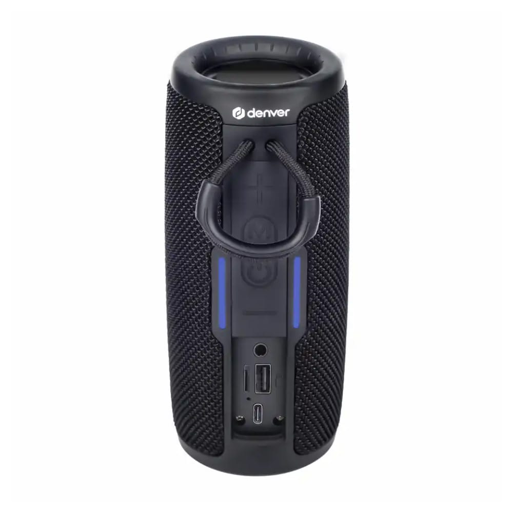 Denver BTV-150B Bluetooth-højttaler – Svart / trådløs højttaler / bærbar højttaler