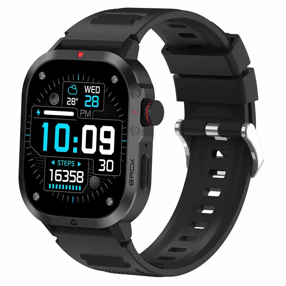 Denver SWC-195B Smartwatch – Svart / aktivitetsur / smartwatch