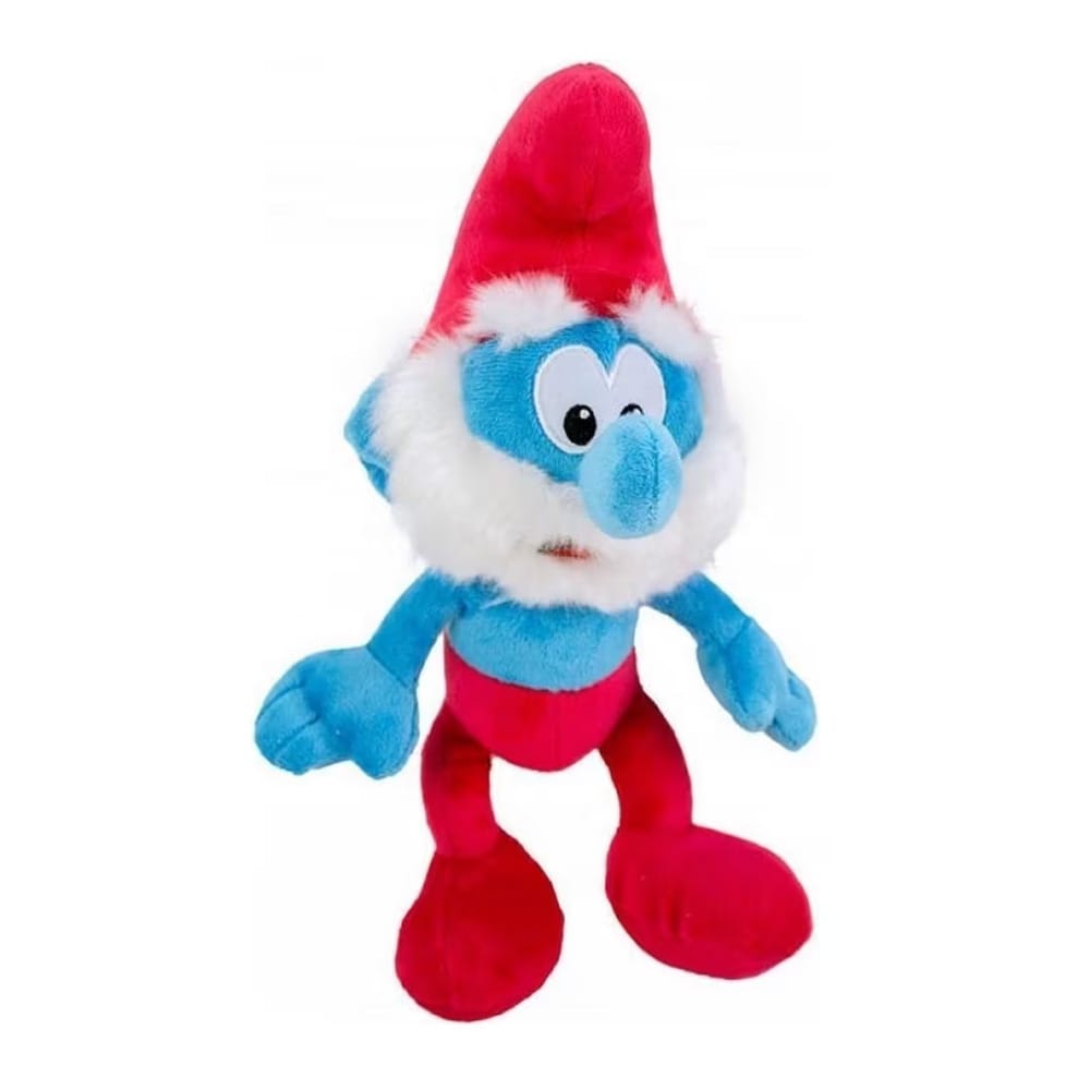 Gammelsmurf i plys / Smurf-krammedyr / Blødt krammedyr
