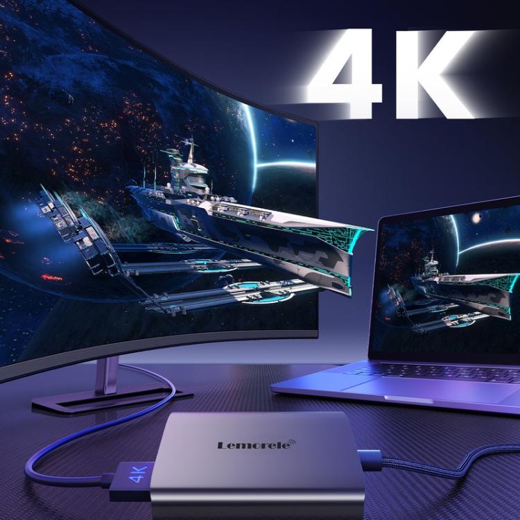 Lemorele HD20 HDMI-switch til flere enheder / HDMI-vælger til TV, skærm og projektor