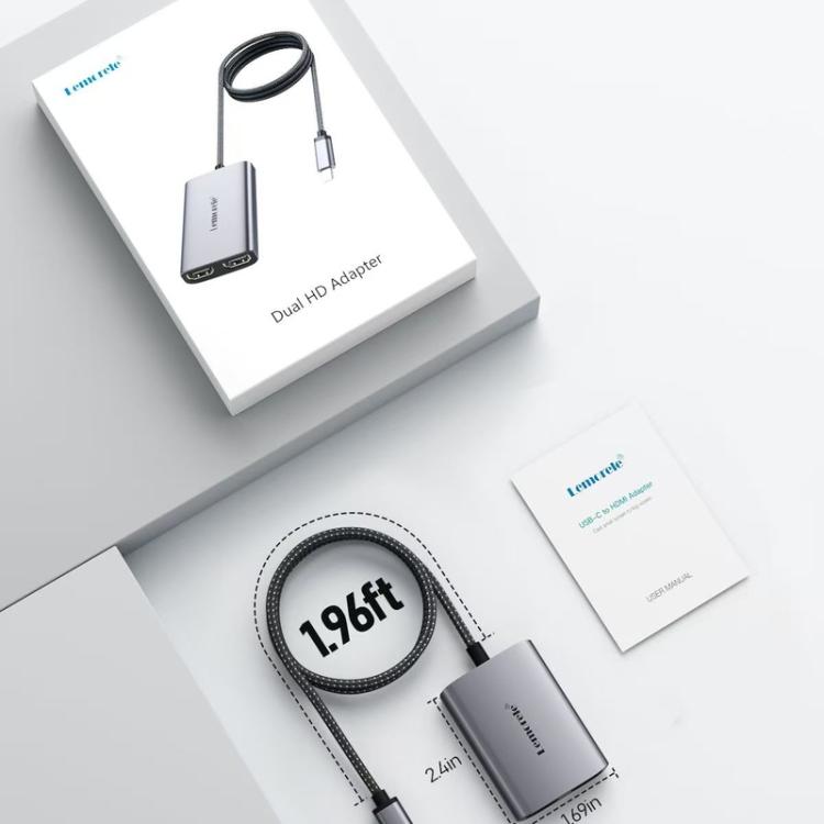 Lemorele HD20 HDMI-switch til flere enheder / HDMI-vælger til TV, skærm og projektor