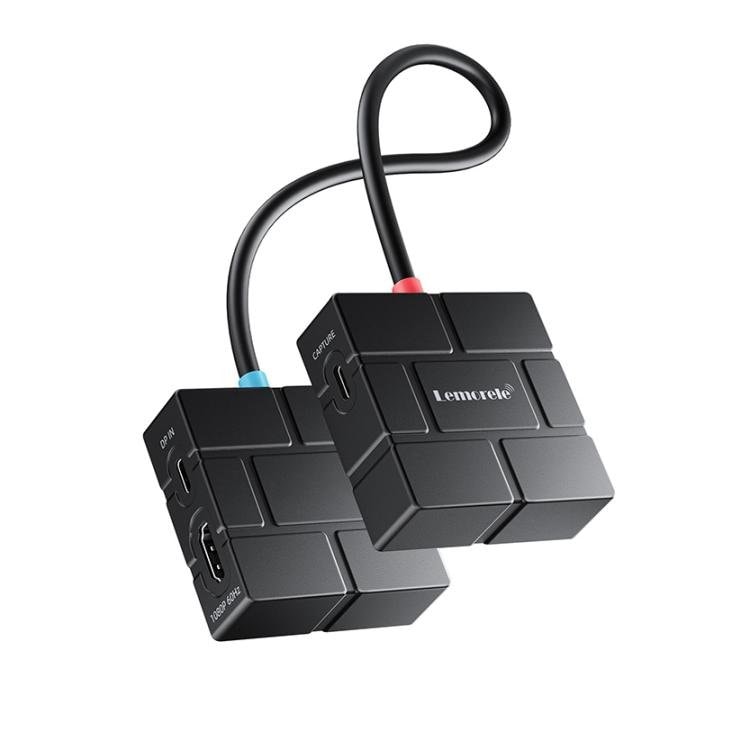 Lemorele videooptagelseskort AC12 Mini HDMI til USB-C med loop-out / Videograbber / USB-kort