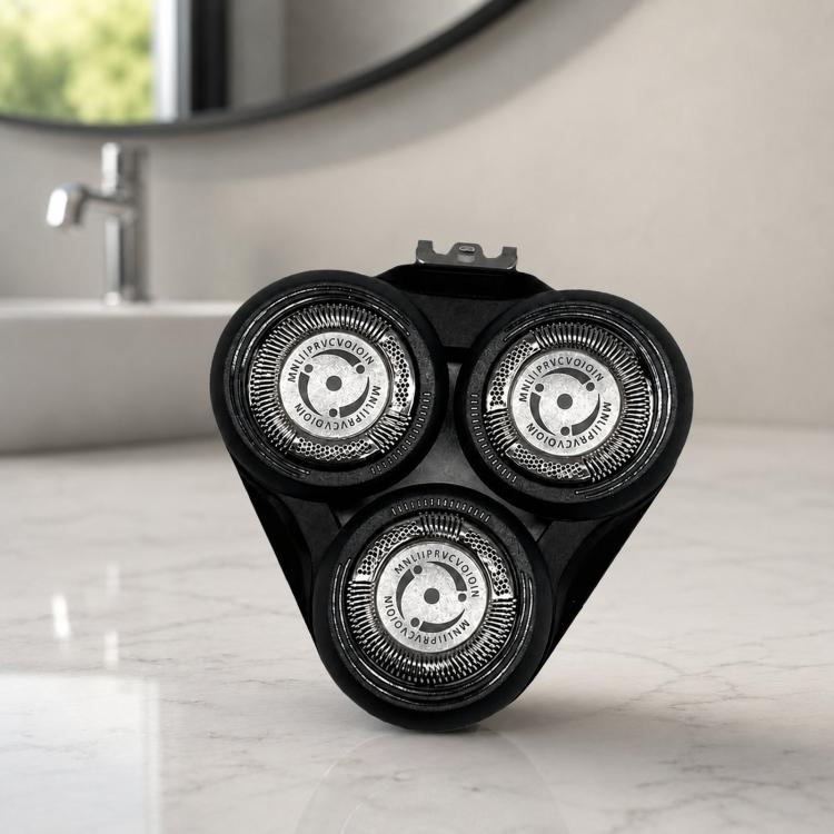 Barberhoved til Philips Series 5000 / 3 skærehoveder / udskiftningshoved til S5000-barbermaskiner