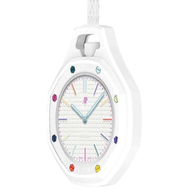Beskyttelsescover til Swatch Royal Pop / Audemars Piguet / blødt silikonecover – Hvid